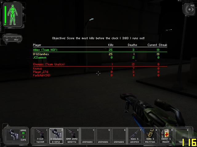 No other FGS-Members, Map: 8Red